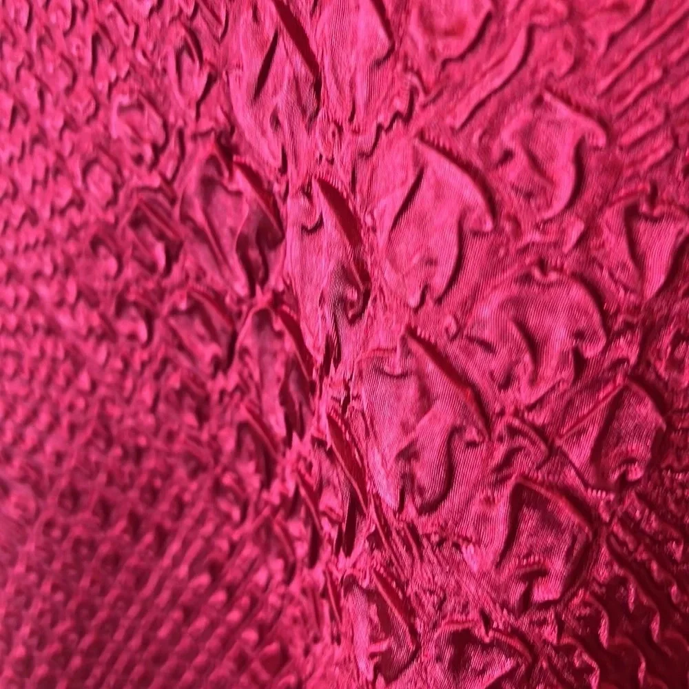 Red Textured Jacket - Picture 5 of 10